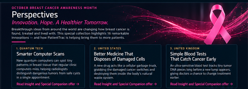 October Breast Cancer Awareness Month Perspectives feature