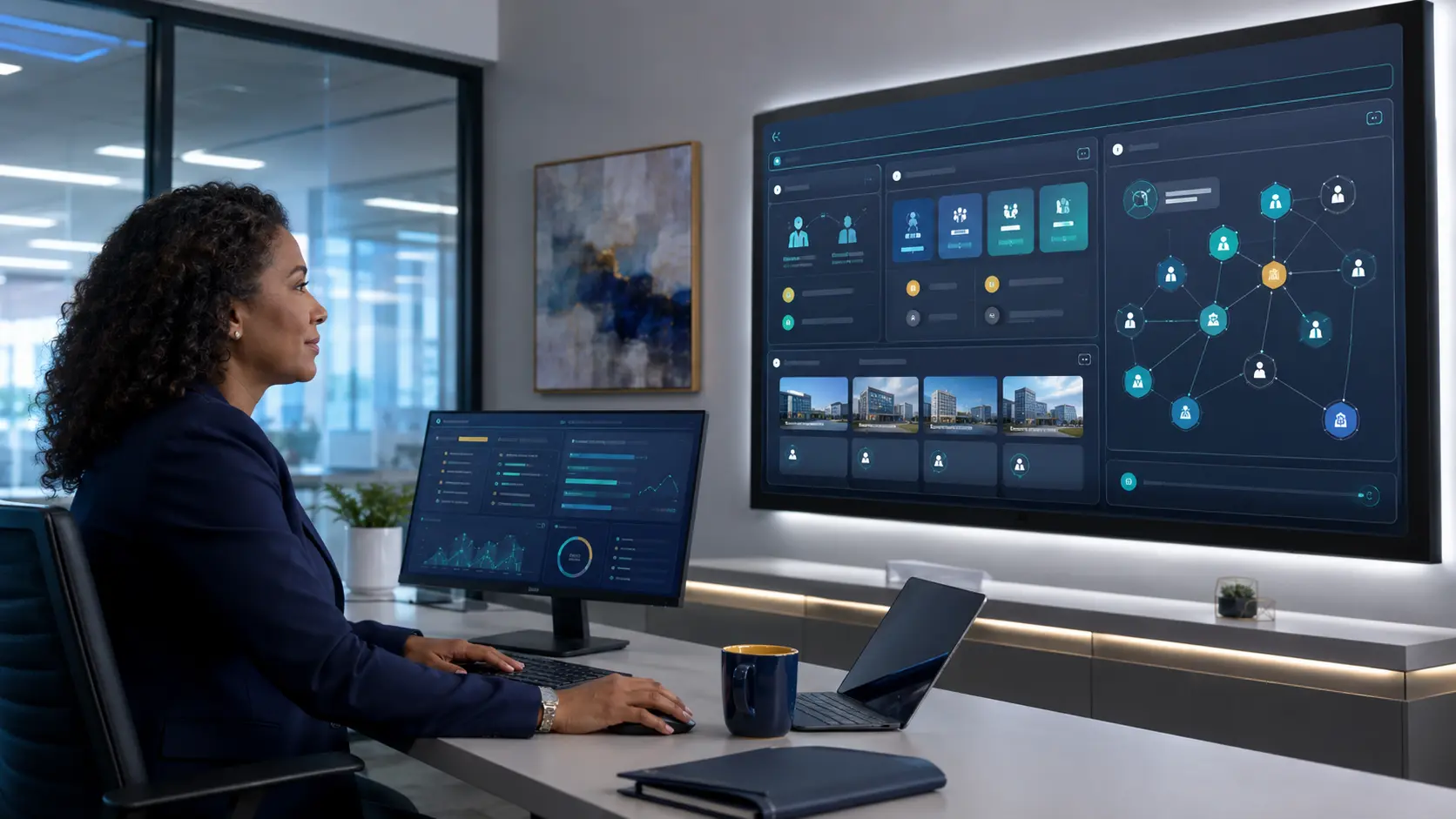 PatientTrac Hub network administration control plane